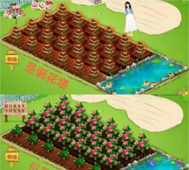 那些年玩过的QQ农场 种植图
