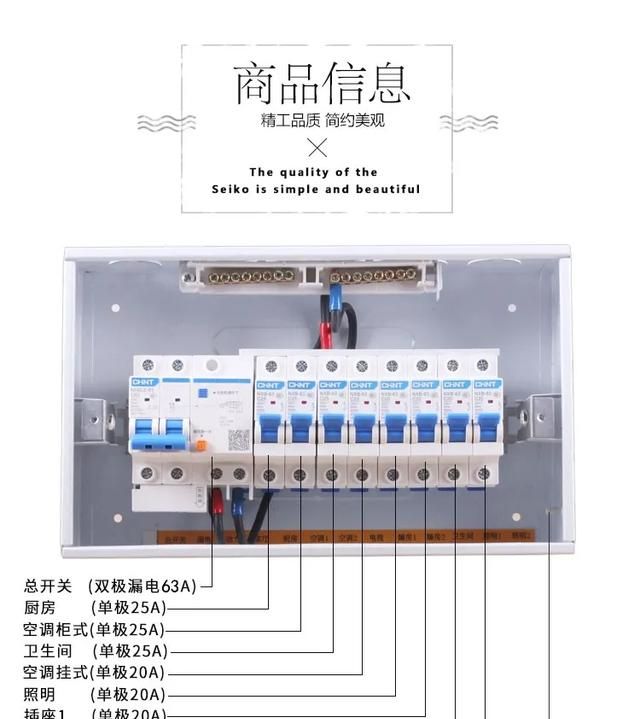 家用配电箱里都有什么东西(家用小配电箱正确安装图)图3