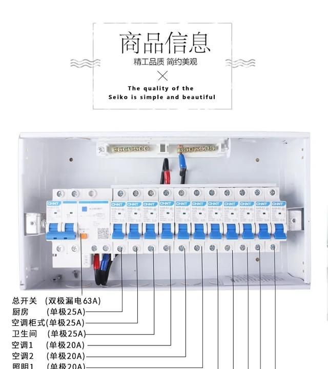 家用配电箱里都有什么东西(家用小配电箱正确安装图)图4