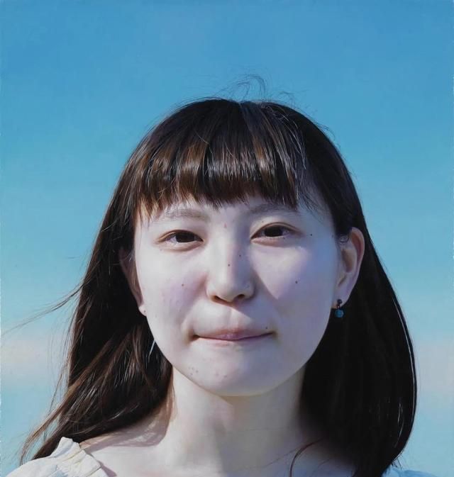 大饱眼福，日本画家画了一幅“少女湿身”图，柔嫩肌肤浸润在水中