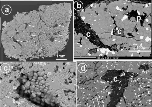 陨石上的硫化物是怎样的图片(陨石表面有硫化物颜色)图4