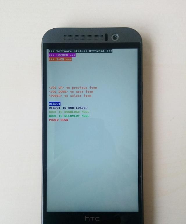 HTC One M9 的Fastboot模式被Duang了