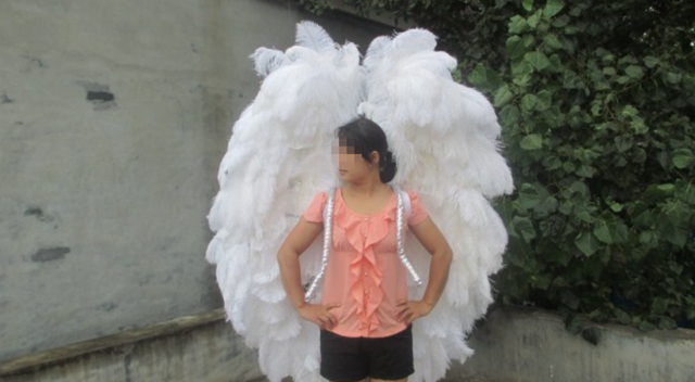 第一次看见天使，是在河南新乡的村里