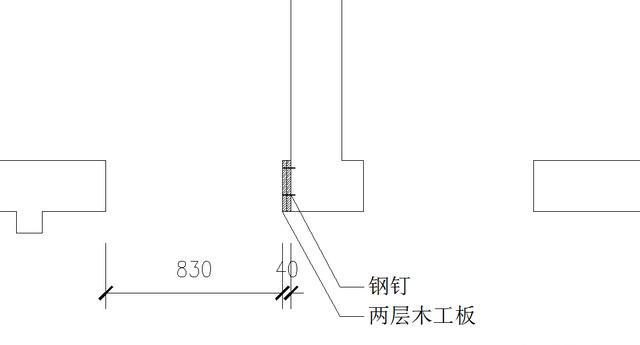 卧室门一边没有墙垛怎么装门套图3