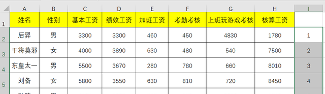 Excel快速制作工资条，只需三步！