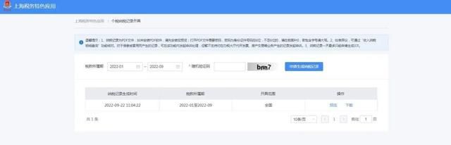 在线开具个人所得税纳税记录及纳税清单操作指南
