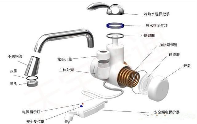 卫生间面盆要不要装电加热水龙头图10