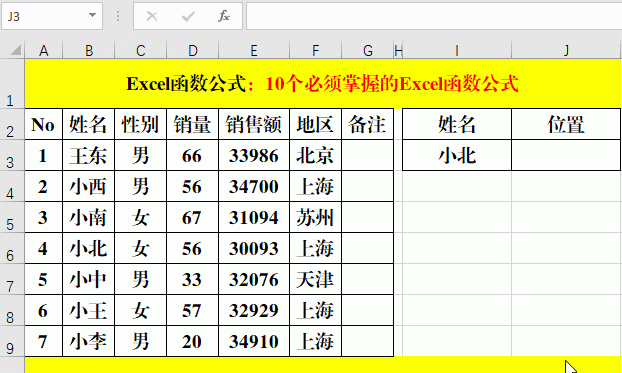 成为高手必须掌握的10个Excel函数公式，绝对的硬核干货哦