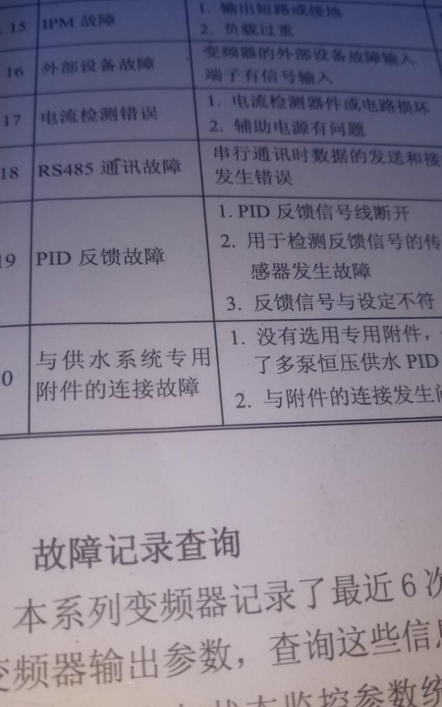 变频器常见故障该如何判断(台安变频器常见故障100例)图2