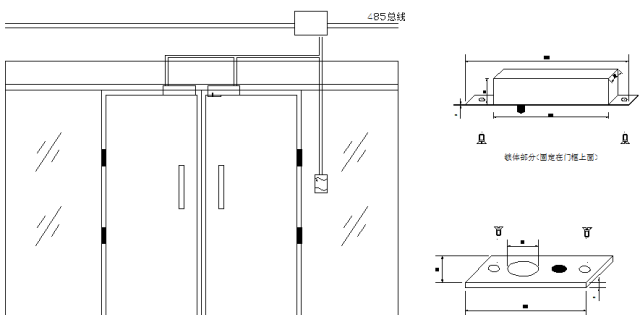 弱电工程门禁系统安装图解及闭门器安装方法