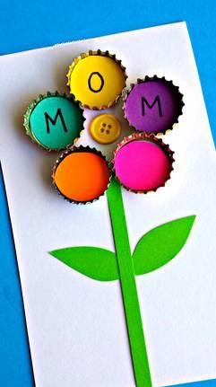 幼儿园亲子手工之母亲节：11款小班都能做的鲜花教程，献给妈妈