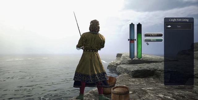 《十字军之王3》发布了一个钓鱼MOD，小游戏助君主减压