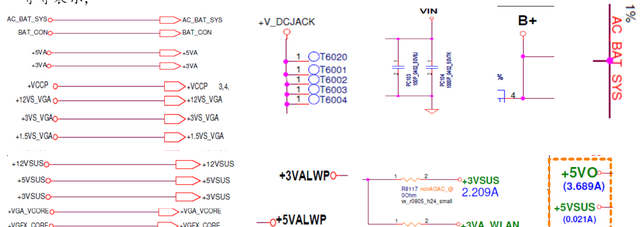 维修笔记本，一定要学会看懂电路图，先了解一下最基本信号名称.