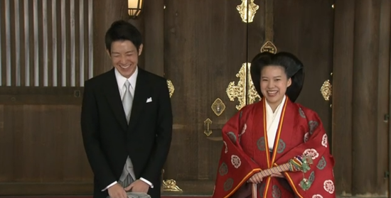 日本的绚子公主今日大婚：28岁的她，下嫁平民，与丈夫一见钟情