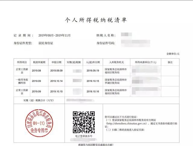 个人工资纳税证明怎么开(工资不够缴税怎么开纳税证明)图5
