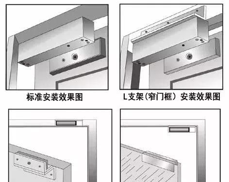 磁力锁常见安装方法及其注意事项