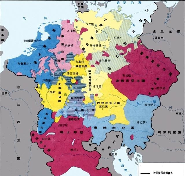 欧洲史|德国史：10世纪形成德意志封建国，1871年德意志帝国统一