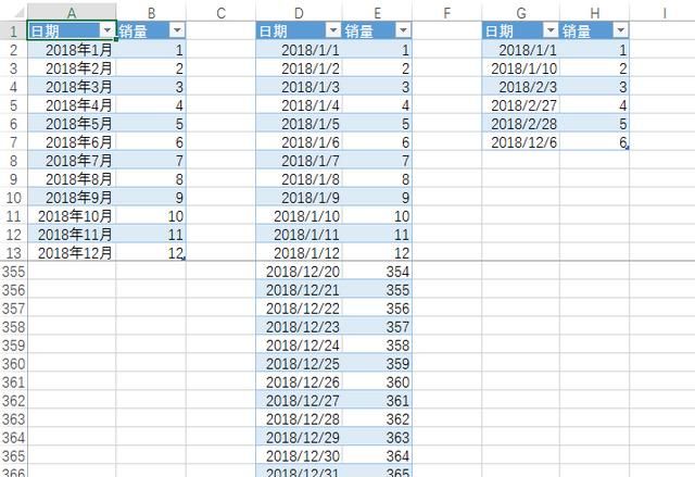 在excel表格中怎么计算每月销售量图1