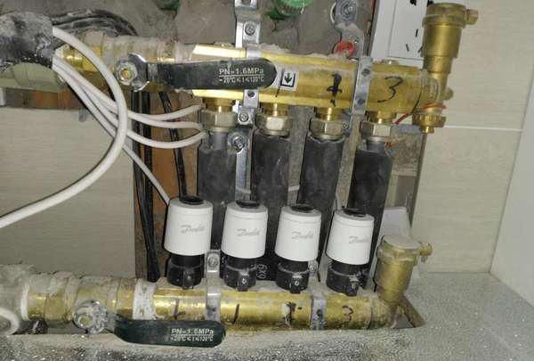 地暖分水器的热电阀装在进水管，还是回水管上？这下弄清楚了