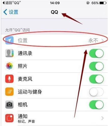 苹果手机QQ怎么发送定位给朋友