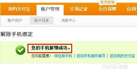 支付宝怎么解绑手机号不是更换(支付宝绑定手机号怎么解绑)图11