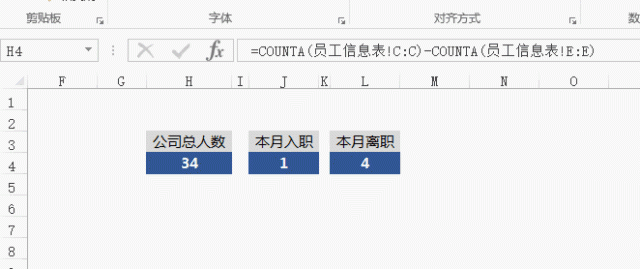 HR，是该做一个Excel仪表盘了