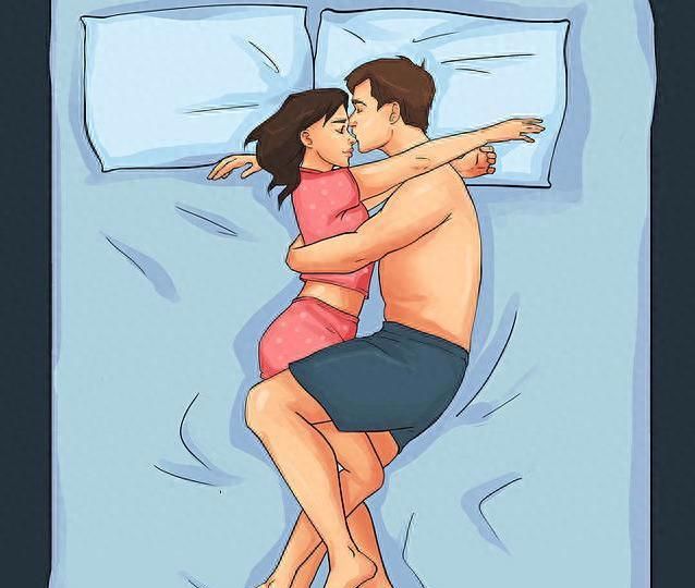 12幅夫妻睡姿漫画，揭示了12种有趣的夫妻关系，你们是哪种？