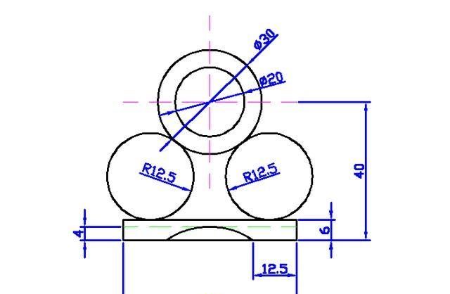 新人看这里！基础图纸的详细绘图过程，手把手教你画CAD