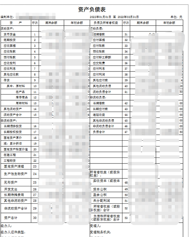 电子税务局财务报表在哪里查询