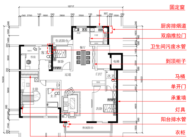 室内设计施工图图例（HJSJ入门指南）